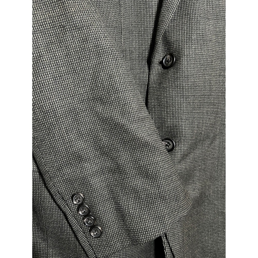 Lauren Ralph Lauren Men's 46R 100% Wool Coffee Brown Shepherd's Check Blazer - Picture 6 of 12